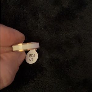 Rose gold with white strip